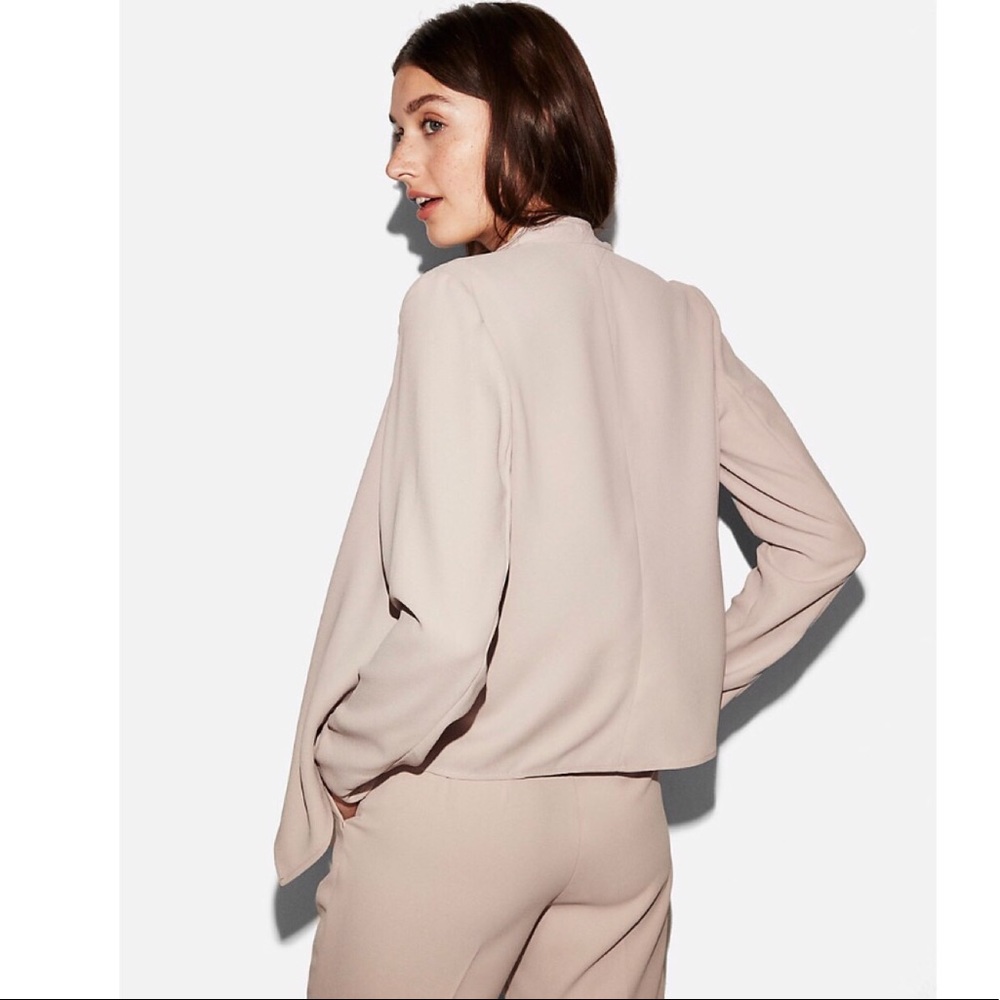 Express Drape Open Front Jacket - image 8